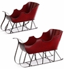 Christmas Table Sleighs (Set of 2)