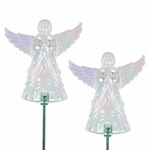 Clear Angels WindyWing Garden Stakes (Set of 2) Clear Angels WindyWing Garden Stakes (Set of 2)