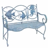 Coastal Bench w/Fish & Seahorse