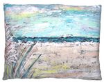 Coastal Landscape I Outdoor Pillow