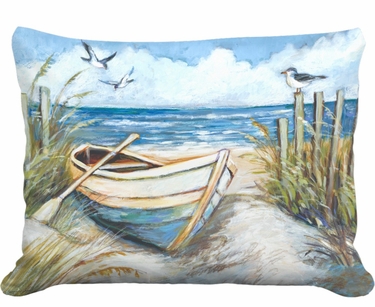 Coastal Retreat Outdoor Pillow - Click to enlarge