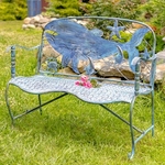 Coastal Whale Bench