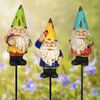 Colorful Gnome Pot Stakes (Set of 4)