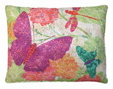 Colors of Nature Butterflies Outdoor Pillow - Click to enlarge