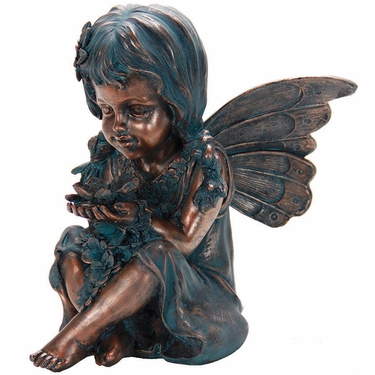 Copper Fairy Statue - Click to enlarge
