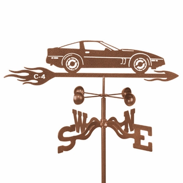 Corvette C4 Weathervane - Click to enlarge