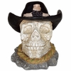 Cowboy Skull Garden Decoration