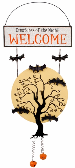 Creatures of the Night Hallloween Door Hanger - Click to enlarge