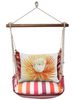 Cristina Stripe Cactus Blossom Hammock Chair Swing Set