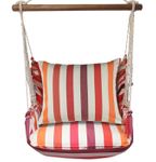 Cristina Stripe Fabric Hammock Chair Swing Set