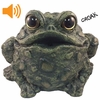 Croaking Toad w/Motion Sensor - Dark Natural