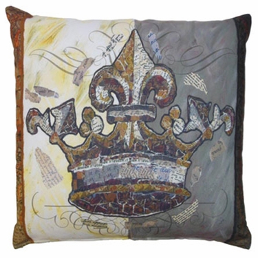 Crown Outdoor Pillow - Click to enlarge