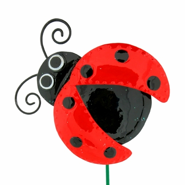 Cute Love Bug Stakes (Set of 6) - Click to enlarge