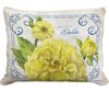 Dahlia Yellow Outdoor Pillow