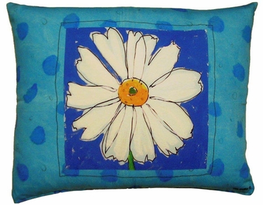 Daisy Outdoor Pillow - Click to enlarge