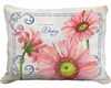 Daisy Pink Outdoor Pillow
