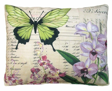 Dauphine Butterfly 2 Outdoor Pillow - Click to enlarge