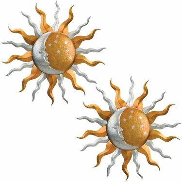 Day & Night Wall Art Decor (Set of 2) - Click to enlarge