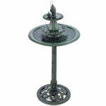 Decorative Fish Birdbath Garden Fountain