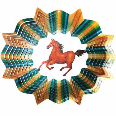 Designer Horse Wind Spinner - Click to enlarge