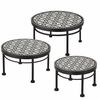 Diamond Plant Stands (Set of 3)