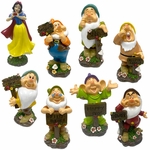 Snow White & Seven Dwarfs Figurines (Set of 8)
