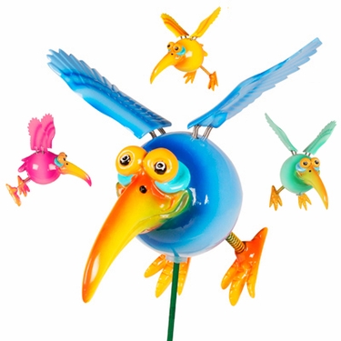 Dodo Birds on a Stick (Set of 6) - Click to enlarge