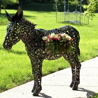 Donkey Flower Plant Stand 
