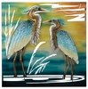 Double Heron Wall Decor