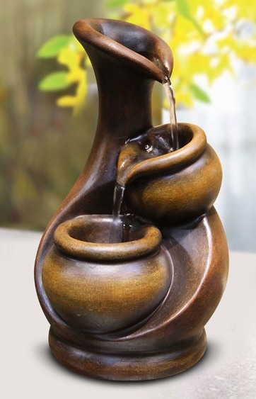 Downpour Unity Tabletop Fountain - Click to enlarge