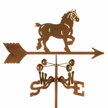 Draft Horse Weathervane - Click to enlarge