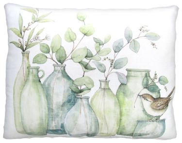 Eucalypus Jars Outdoor Pillow - Click to enlarge