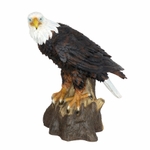 Bald Eagle on Branch Statue