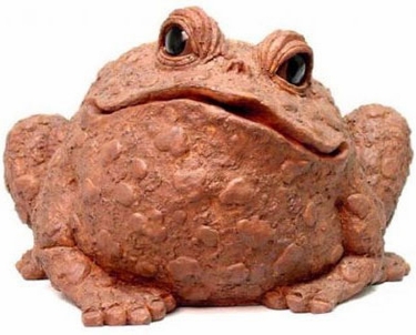 Extra Large Toad - Coffee - Click to enlarge