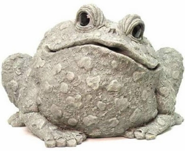 Extra Large Toad - Gray - Click to enlarge