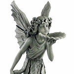 Garden Fairy Bird Feeder - Green