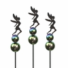 Fairy Fun Gazing Ball Stakes (Set of 3)