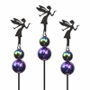 Fairy Kisses Gazing Ball Stakes (Set of 3)