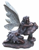 Bronze Fairy on Mushroom