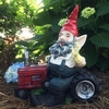 Farmer Gnome on Tractor