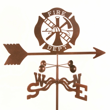 Fire Dept. Weathervane - Click to enlarge