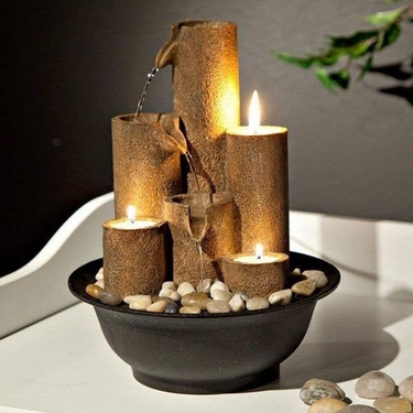 Fire & Water Candle Fountain - Click to enlarge