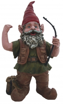 Fishing Lawn Gnome - Click to enlarge