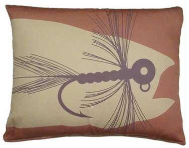 Fishing Lure Outdoor Pillow - Click to enlarge