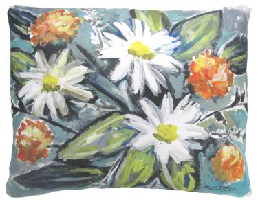 Floral Impressions Outdoor Pillow - Click to enlarge