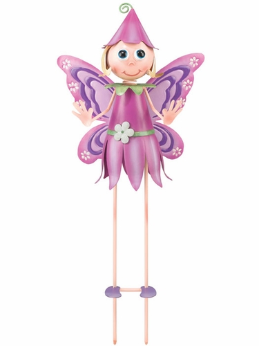 Flower Fairy Garden Stake - Click to enlarge
