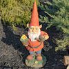Gnome with Flower Pot & Watering Can