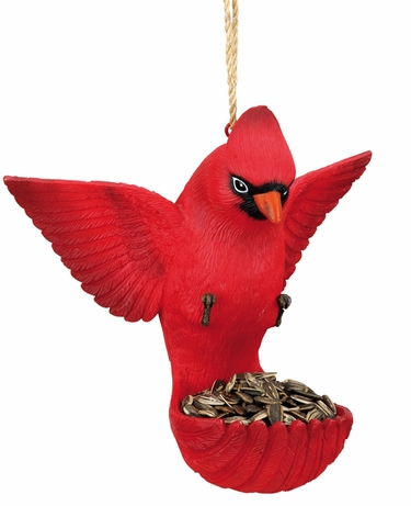 Flying Bird Feeder - Cardinal - Click to enlarge