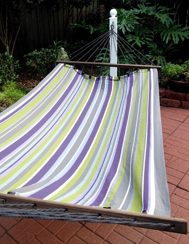 Folsom Stripe Sundure Fabric Hammock - Click to enlarge