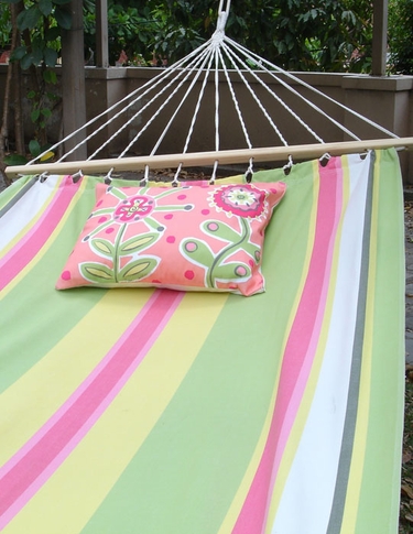 Fresh Lime Sundure Fabric Hammock - Click to enlarge